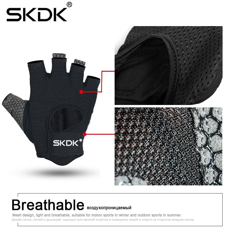 SKDK Workout Gloves for Men and Women, Weight Lifting Gloves with